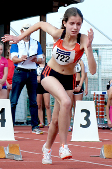 Leichtathletik Mannheim Paulina Sprint