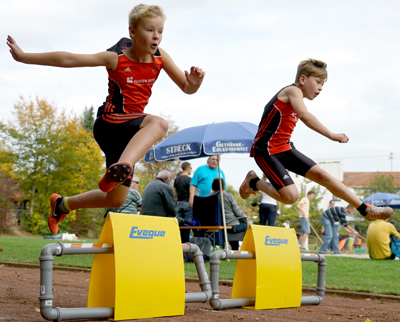 Mannheim Leichtathletik Hürden Kinder KiLa