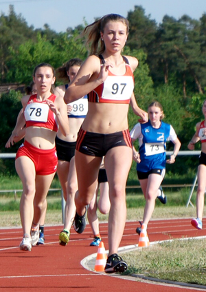 Mannheim Leichtathletik Emilia 800m sieg 