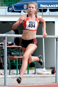 Mannheim Leichtathletik Emilia Neubauer 200m Sprint