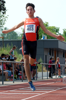 Mannheim Leichtathletik Stefano Lo Ricco Weitsprung Bronze Badische