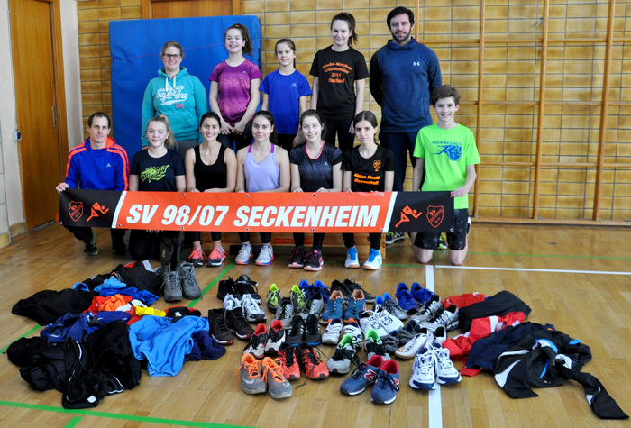 Mannheim Leichtathletik Spende Sammelaktion