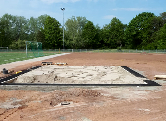 Weitsprung Dreisprung Neue Anlage Sanierung