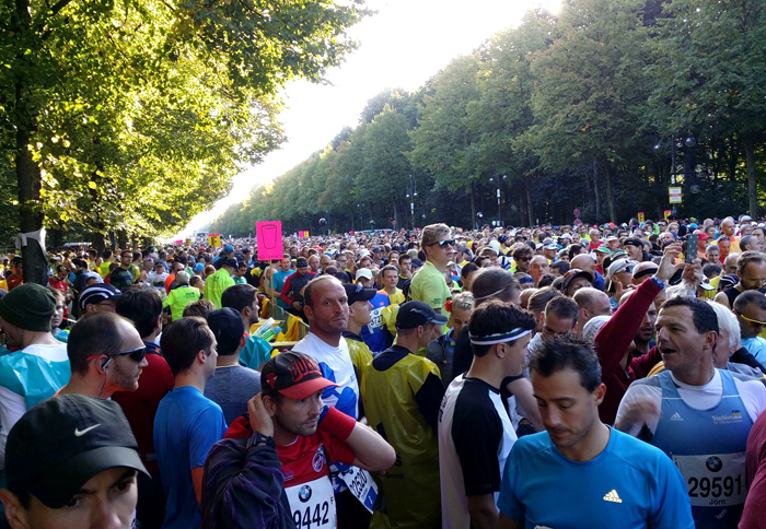 Start Berlin Marathon 2015