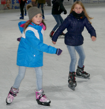 Leichtathletik Mannheim Eislaufen