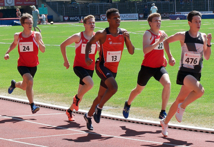 Mannheim Leichtathletik Gala U18 Gala Juniorengala Elite 800m DLV