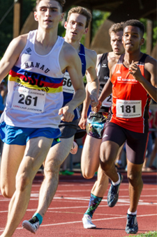 Mannheim Leichtathletik Teamrat Teklay Deutsche Meisterschaften Norm 800m