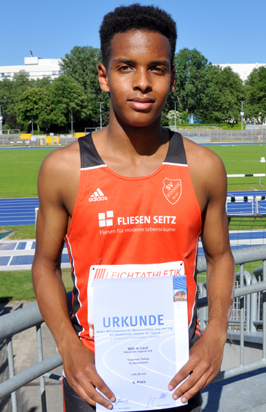 Mannheim Leichtathletik Teamrat Teklay Seckenheim BaWü Baden-Württembergische Meisterschaften Championship 