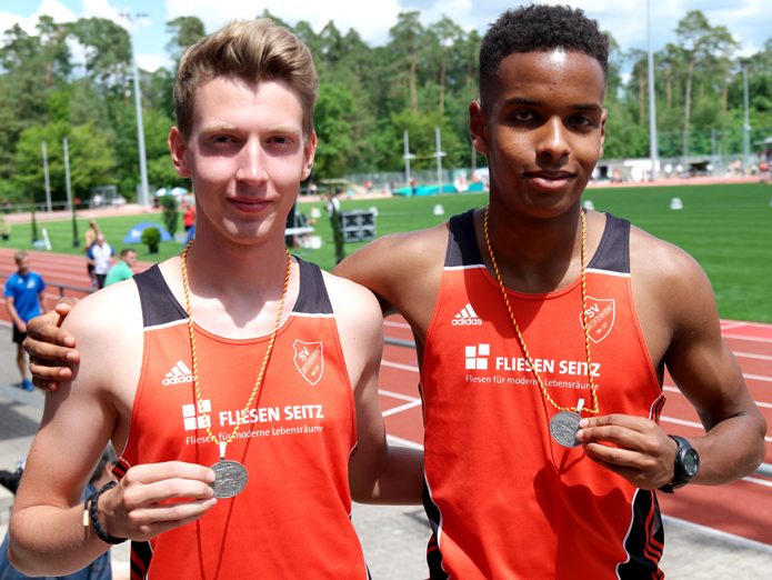 Mannheim Leichtathletik Badische Meisterschaften Vizemeister Vizetitel Titel