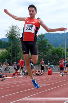 Mannheim Leichtathletik Badischer Meister Weitsprung 