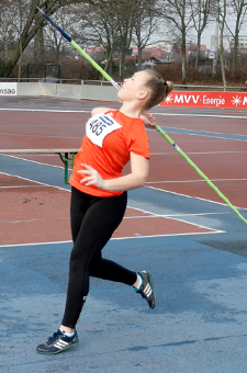 Mannheim Leichtathletik Katia Speer Bronze Meisterschaft