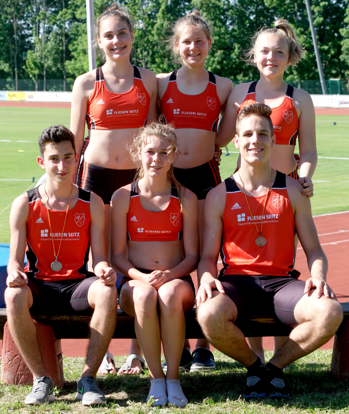 Mannheim Leichtathletik Badische Meisterschaft Team Teamgeist
