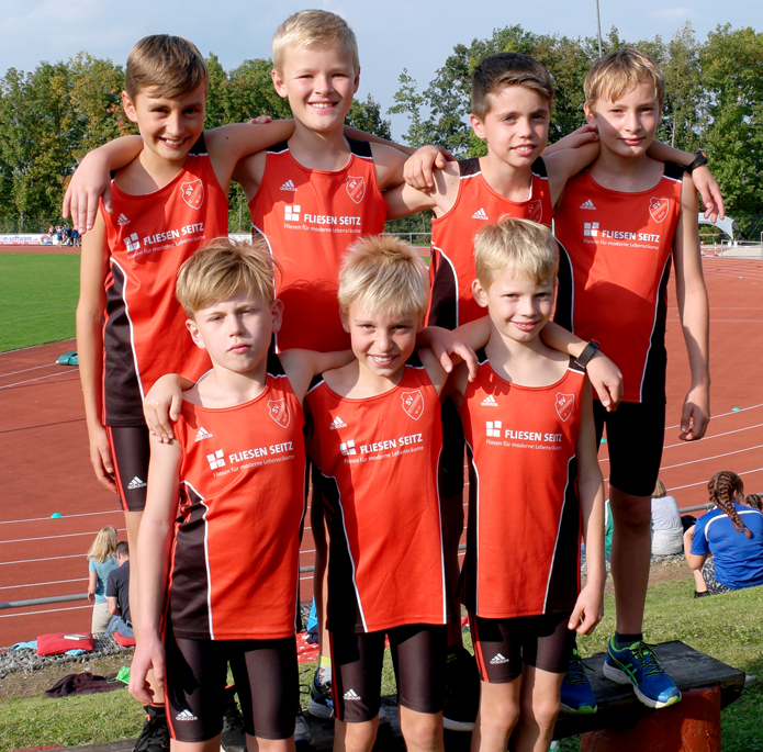 Mannheim Leichtathletik Badische Meisterschaften Jungs Team Gemeinschaft Teamgeist Wettkampf