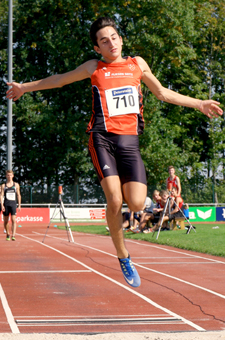 Mannheim Leichtathletik Stefano Lo Ricco Weitsprung Badischer Meister