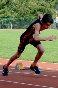 Mannheim Leichtathletik Timo Sprint Baden Meister