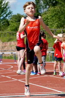Mannheim Leichtathletik Weitsprung Jugend Kinder