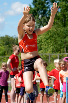 Mannheim Leichtathletik Weitsprung Sprung KiLa