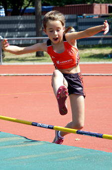 Mannheim Leichtathletik Hochsprung Kinder Schüler Sport