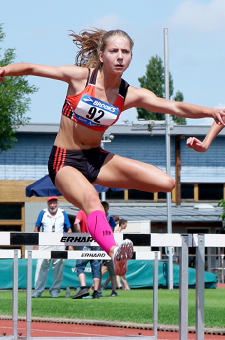 Mannheim Leichtathletik Hürden 