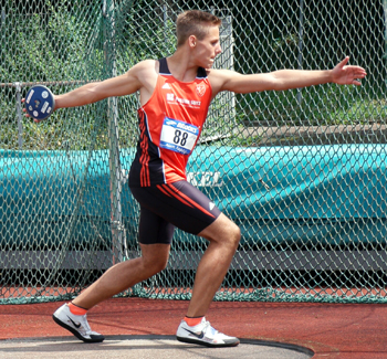 Mannheim Leichtathletik Diskus DM-Norm Kugel DM Meister