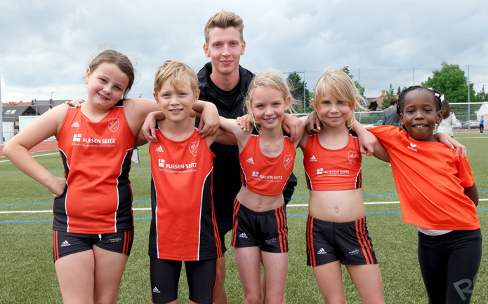 Mannheim Leichtathletik U10 Training Kindertraining Kinder Spaß Spiel Wettkampf