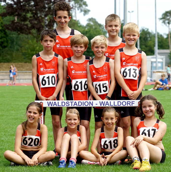 Mannheim Leichtathletik Kreismeisterschaften Walldorf 2017 SV Sportverein Jugend Kinder Training