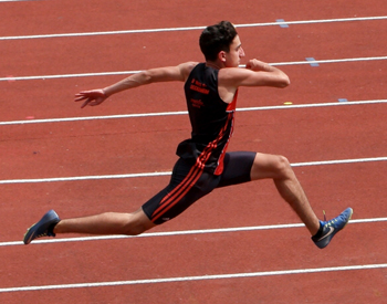 Mannheim Leichtathletik Dreisprung Triplejump Stefano 