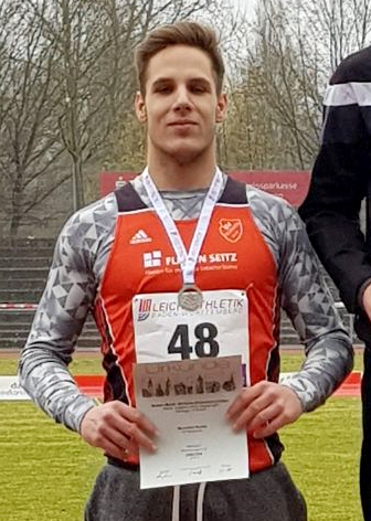 Mannheim Leichtathletik Silber Meisterschaft