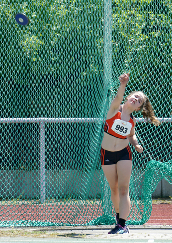 Mannheim Leichtathletik Diskus Kim