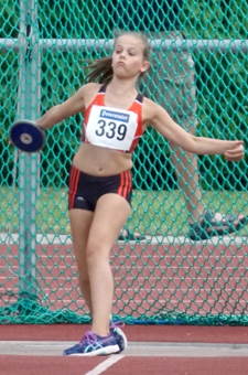 Mannheim Leichtathletik Diskus Discus