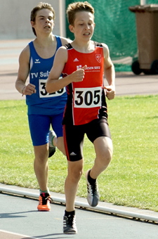 Mannheim Leichtathletik Lasse 800m