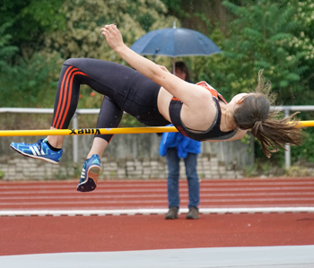 Mannheim Leichtathletik Hochsprung Frieda