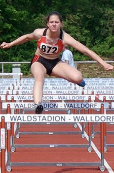 Mannheim Leichtathletik Hürden Jugend Training Wettkampf