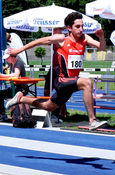 Mannheim Leichtathletik Dreisprung Triple Jump BaWü Baden Württemberg Meister