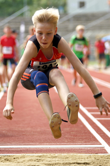 Mannheim Leichtathletik Finn Weitsprung Badische Meisterschaften Landesmeisterschaft