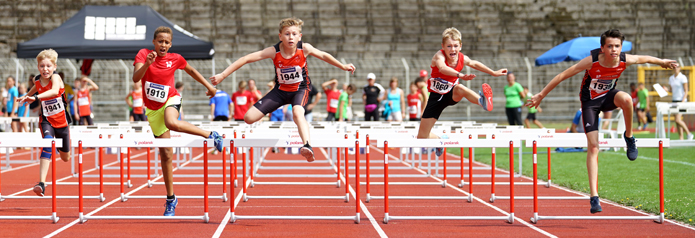 Mannheim Leichtathletik Hürden Tim Timo Finn Badische Meisterschaften