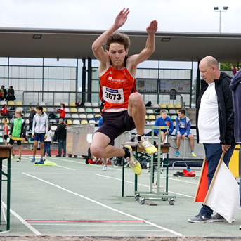 Mannheim Leichtathletik Luc Weitsprung