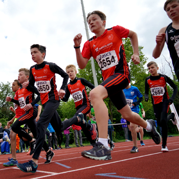 Mannheim Leichtathletik Training Wettkampf Jugend