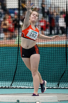 Mannheim Leichtathletik Kugelstoßen