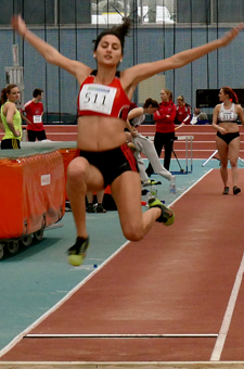 Mannheim Leichtathletik Sport Training Wettkampf Weitsprung Chiara