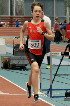 Mannheim Leichtathletik Laufen 800m Lasse Klopprogge