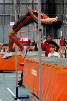 Mannheim Leichtathletik Nationales Hallensportfest Frankfurt Stefano Lo Ricco Hochsprung