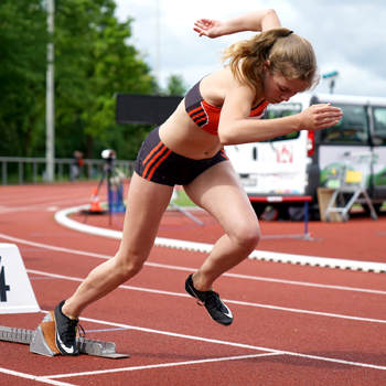 Mannheim Leichtathletik 400m 200m Emilia Sprint