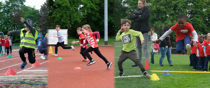 Mannheim Leichtathletik Miniolympiade Seckenheim KiLa Kinderleichtathletik
