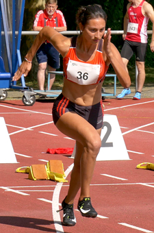 Mannheim Leichtathletik Chiara Sprint