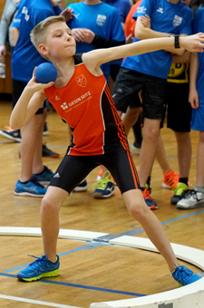 Kugelstoßen Training Mannheim Leichtathletik LA