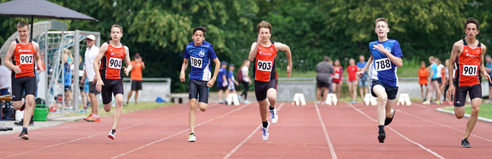 Mannheim Leichtathletik 100m