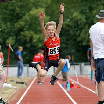 Mannheim Leichtathletik Kids Longjump