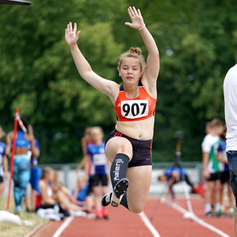 Mannheim Leichtathletik Weitsprung