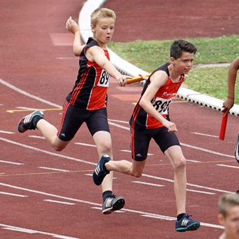 Mannheim Leichtathletik Staffel